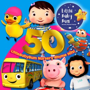 “50 Littlebabybum Nursery Rhyme Hits!”的封面