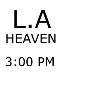 Изображение для 'L​.​A HEAVEN 3​:​00PM'