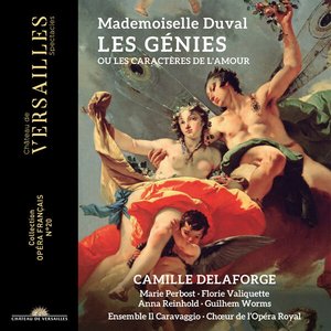 “Mademoiselle Duval: Les Génies ou les Caractères de l'Amour”的封面