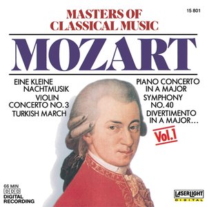 Imagem de 'Masters of Classical Music, Vol. 1: Mozart'