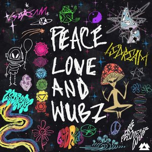 Imagem de 'PEACE LOVE & WUBZ'