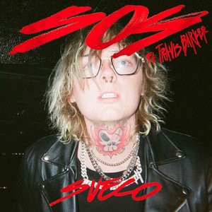 “SOS (feat. Travis Barker)”的封面