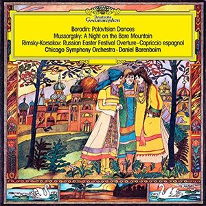 Image for 'Borodin: Polovtsian Dances; Rimsky-Korsakov: Russian Easter Festival, Ouverture; Mussorgsky: A Night on the Bare Mountain; Rimsky-Korsakov: Capriccio Espagnol'