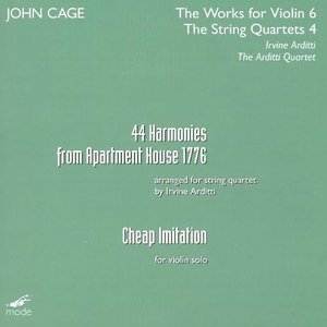 Изображение для 'Cage: The Works for Violin, Vol. 6 & The String Quartets, Vol. 4'
