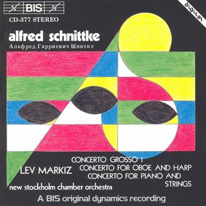 Image for 'Schnittke: Concerto Grosso I / Oboe and Harp Concerto / Piano Concerto'