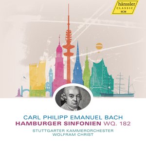 Изображение для 'Carl Philipp Emanuel Bach: Hamburger Sinfonien, Wq. 182'