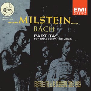 “Bach Partitas 1-3”的封面