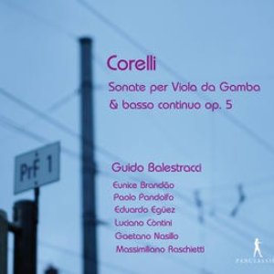 'Corelli: Sonate per Viola da Gamba & basso continuo, Op. 5' için resim