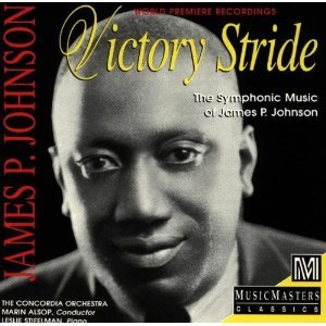 “Victory Stride: The Symphonic Music of James P. Johnson”的封面