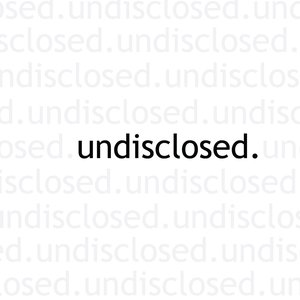 Image for 'Undisclosed'