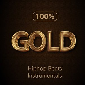 “100% GOLD Hiphop Beats & Instrumentals - Perfect while driving”的封面