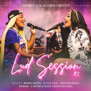 “Lud Session #2: Modo Avião / A Tua Voz / 700 Por Hora / Radar / A Música Mais Triste do Ano”的封面