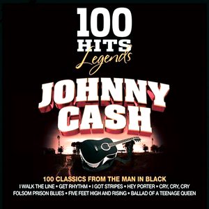“100 Hits Legends: Johnny Cash”的封面