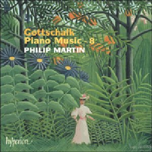 “Gottschalk: Piano Music 8”的封面