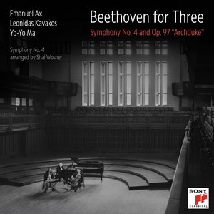 Immagine per 'Beethoven for Three: Symphony No. 4 and Op. 97 "Archduke"'