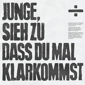 Image pour 'junge, sieh zu dass du mal klarkommst'