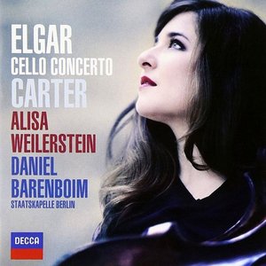 “Elgar & Carter Cello Concertos”的封面