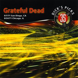 “Dick's Picks Vol. 35: Golden Hall, San Diego, CA 8/7/71 / Auditorium Theater, Chicago, IL 8/24/71 (Live)”的封面