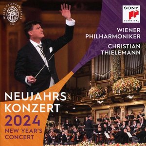 “Neujahrskonzert 2024 / New Year's Concert 2024 / Concert du Nouvel An 2024”的封面