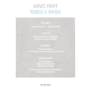 “Arvo Pärt: Tabula Rasa”的封面
