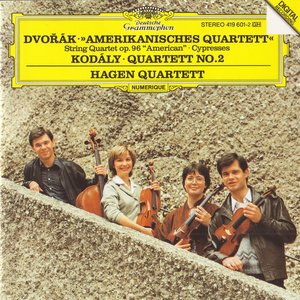 Image for 'Dvorák: String Quartet No.12 "American"; Cypresses / Kodály: String Quartet No.2'