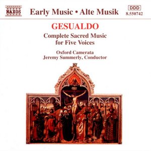 Image for 'GESUALDO: Sacred Music for Five Voices (Complete)'