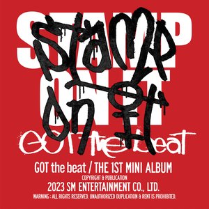 “Stamp On It - The 1st Mini Album”的封面