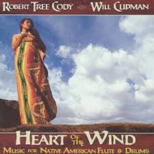 “Heart of the Wind - Music for Native American Flute and Drums”的封面