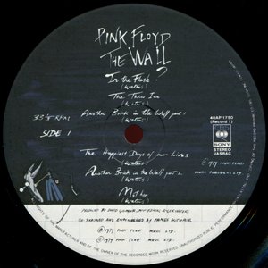 Image for 'The Wall (CBS/Sony, 40AP 1750 1, Japan)'