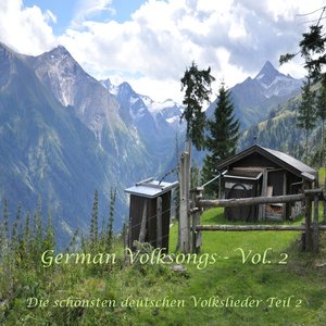 “German Volksongs, Vol. 2 (Die schönsten deutschen Volkslieder - Teil 2)”的封面