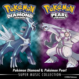 “Pokémon Diamond & Pokémon Pearl Super Music Collection”的封面