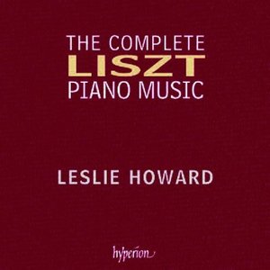“Liszt: The Complete Piano Music”的封面