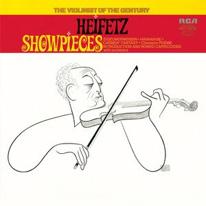 “Heifetz: Showpieces”的封面