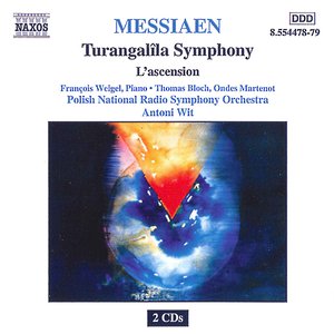 Изображение для 'MESSIAEN: Turangalila Symphony / L'ascension'