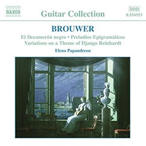 Image for 'Brouwer: Guitar Music, Vol. 2 - Decameron Negro (El) / Preludios Epigramaticos'