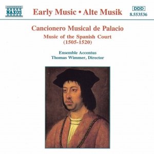 “Cancionero Musical de Palacio: Music of the Spanish Court”的封面