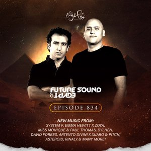 “FSOE 834 - Future Sound Of Egypt Episode 834”的封面