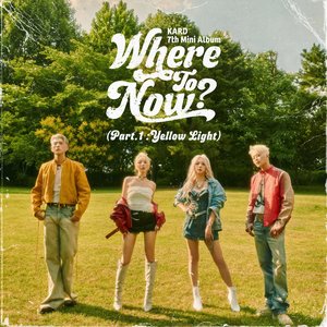 “KARD 7th Mini Album 'Where To Now? (Part.1 : Yellow Light)'”的封面