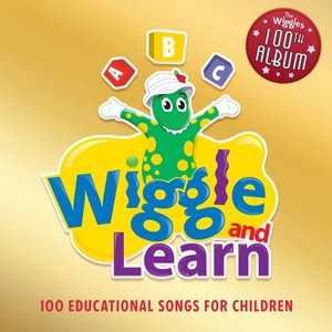 “Wiggle and Learn: 100 Educational Songs for Children”的封面