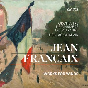 “Jean Françaix: Works for Winds”的封面