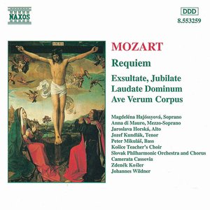 'MOZART: Requiem / Exultate, Jubilate / Laudate Dominum' için resim