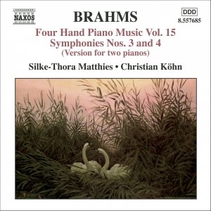 Image for 'BRAHMS: Four-Hand Piano Music, Vol. 15'