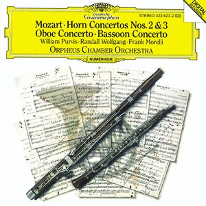 Изображение для 'Mozart: Horn Concertos Nos.2 & 3; Oboe Concerto; Bassoon Concerto'
