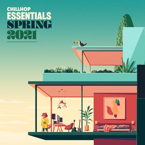 “Chillhop Essentials Spring 2021”的封面