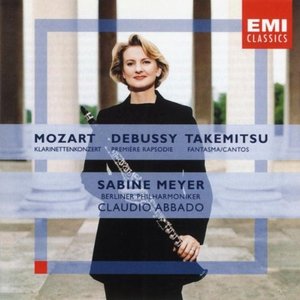 Bild för 'Mozart: Clarinet Concerto/Debussy: Première Rhapsodie/Takemitsu: Fantasma/Cantos'