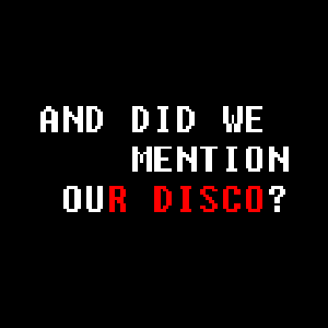 “And Did We Mention Our Disco?”的封面