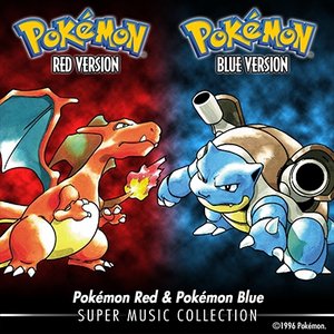 “Pokémon Red & Pokémon Blue: Super Music Collection”的封面