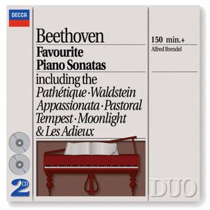 “Beethoven: Favourite Piano Sonatas”的封面