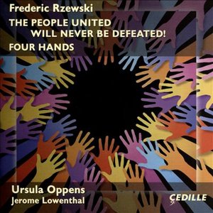 “Frederic Rzewski: The People United Will Never Be Defeated & 4 Hands”的封面