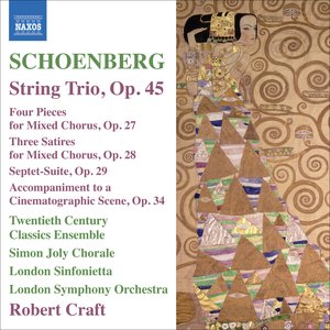 Imagen de 'Schoenberg: String Trio - 4 Pieces for Mixed Chorus - 3 Satires - Suite'